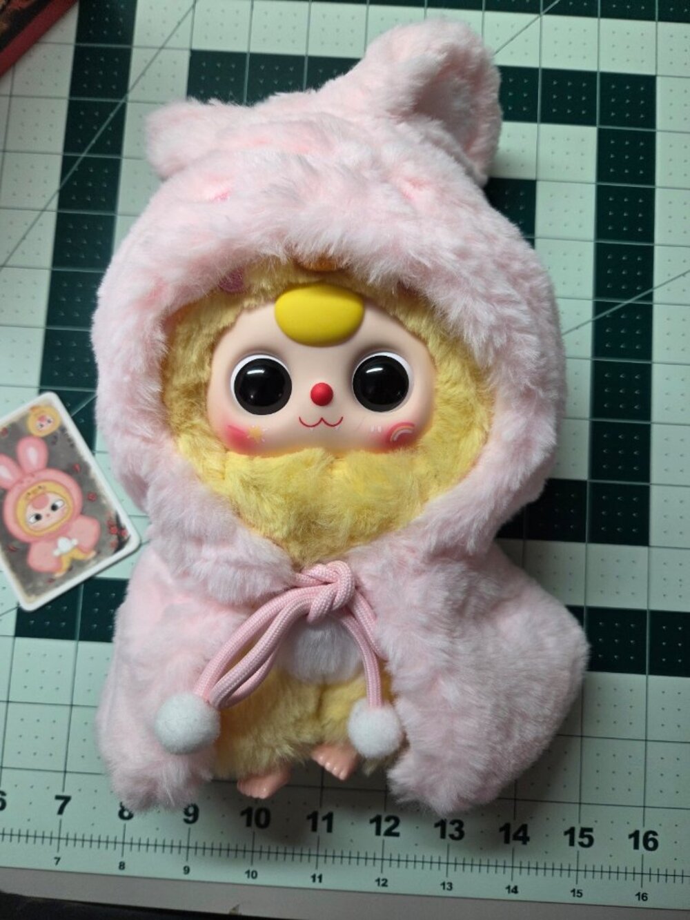 Baby Three I’m Not a Warrior Plush - BUNNY / DUCK